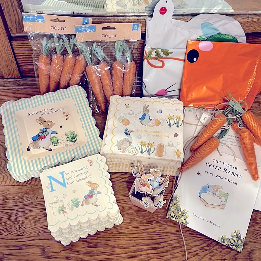 Meri Meri Peter Rabbit Beatrix Potter Party Supplies